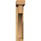 Ekena Millwork Westlake Block Rough Sawn Bracket w/ Offset Brace, Western Red Cedar, 4"W x 20"D x 20"H BKT0402X20X20WTL05RWR - alternate 3